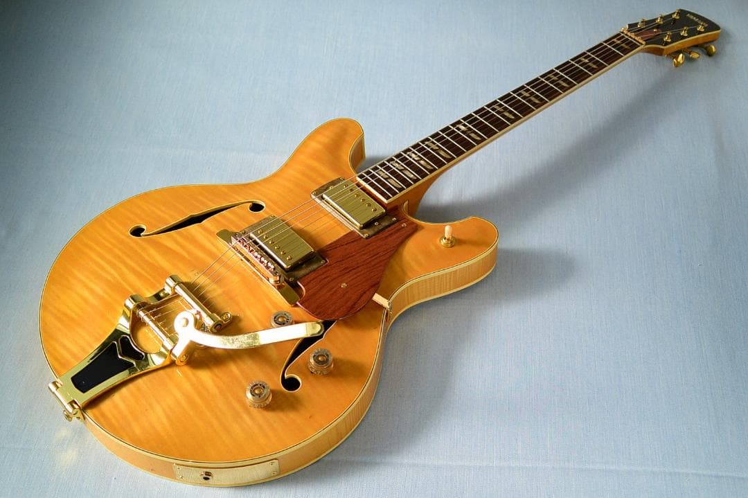 Yamaha SA-50 特製パーツ搭載 70年代製 フルホロー Bigsby