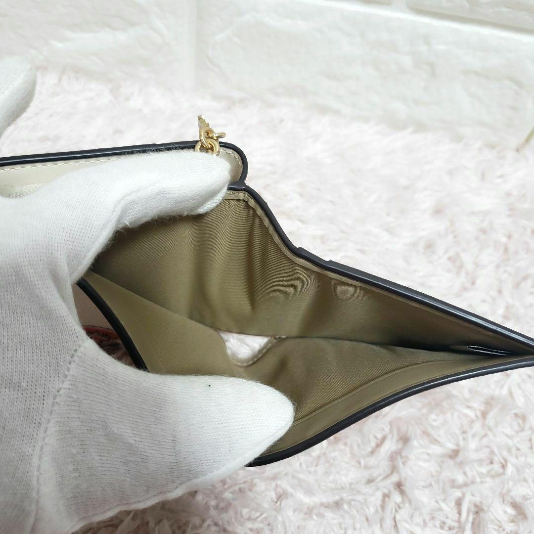 コーチ COACH ストロベリー ミニ折り財布 財布 いちご 極美品