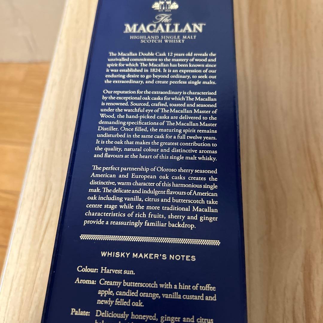 The Macallan Double Cask 12年ウイスキー 700ml