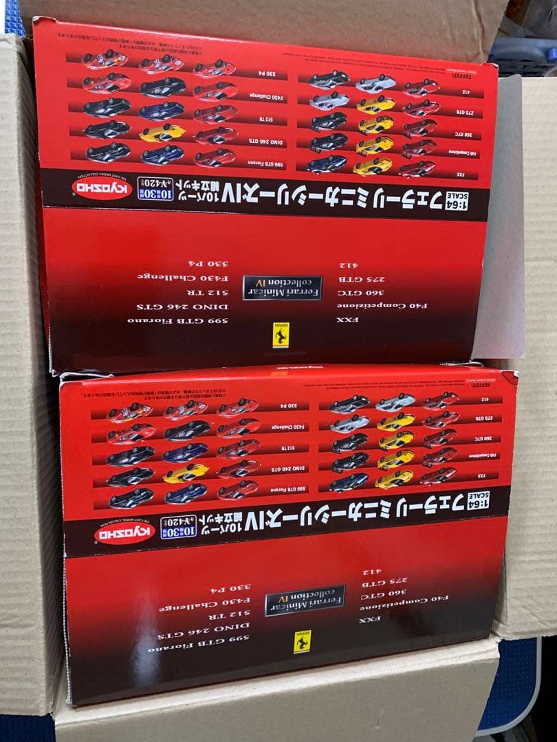 京商　1/64 フェラーリミニカーコレクション7　30個