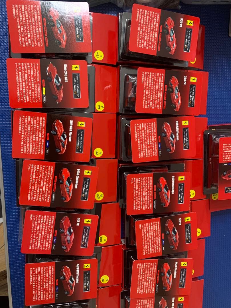 京商　1/64 フェラーリミニカーコレクション7　30個