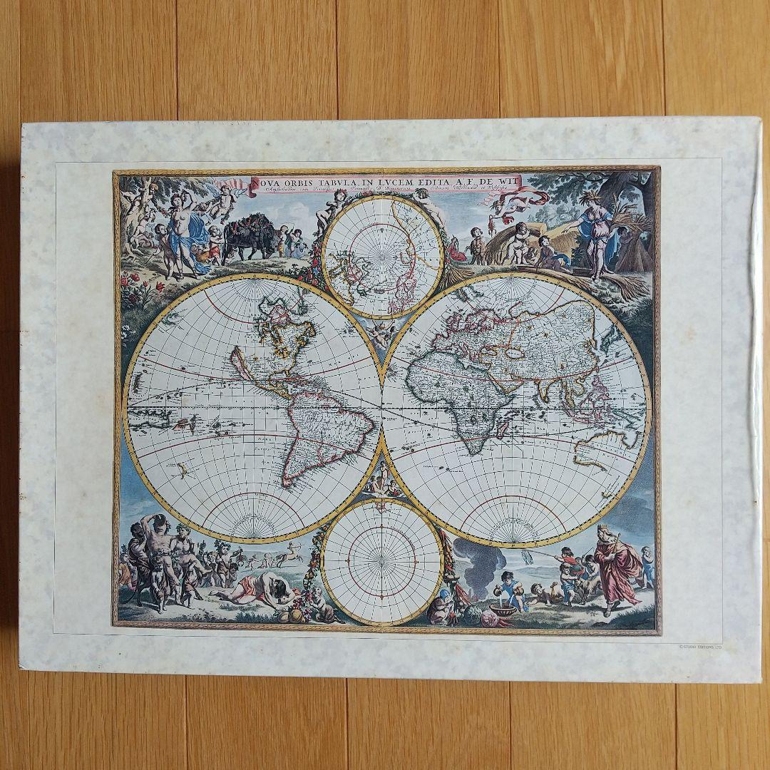 ジグソーパズル アンティークマップ