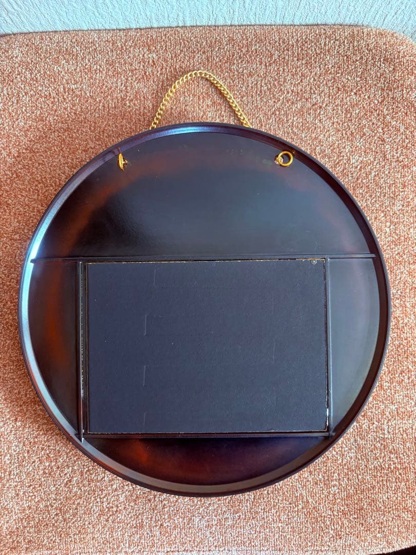 高級&希少品！　竹の彫刻&金文字入り　木製 状差し&硯入れ　昭和レトロ