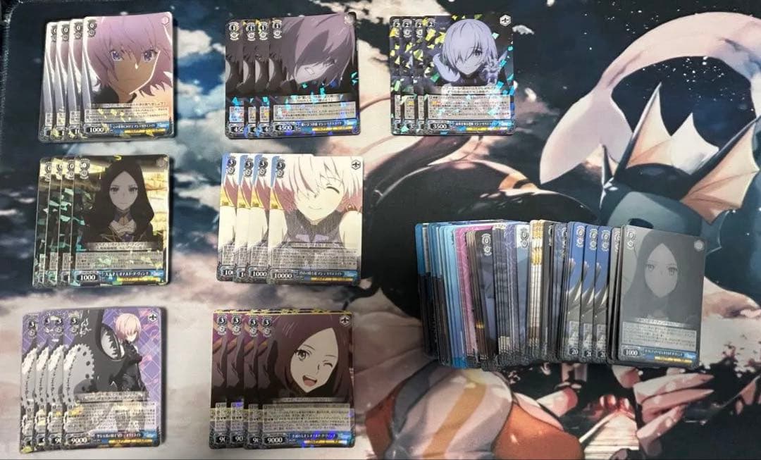 ヴァイスシュヴァルツ FGO 4コン+オマケ