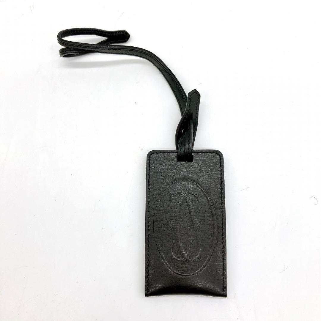 【Cartier】ビジネスバッグ　ブリーフケース　レザー　ブラック