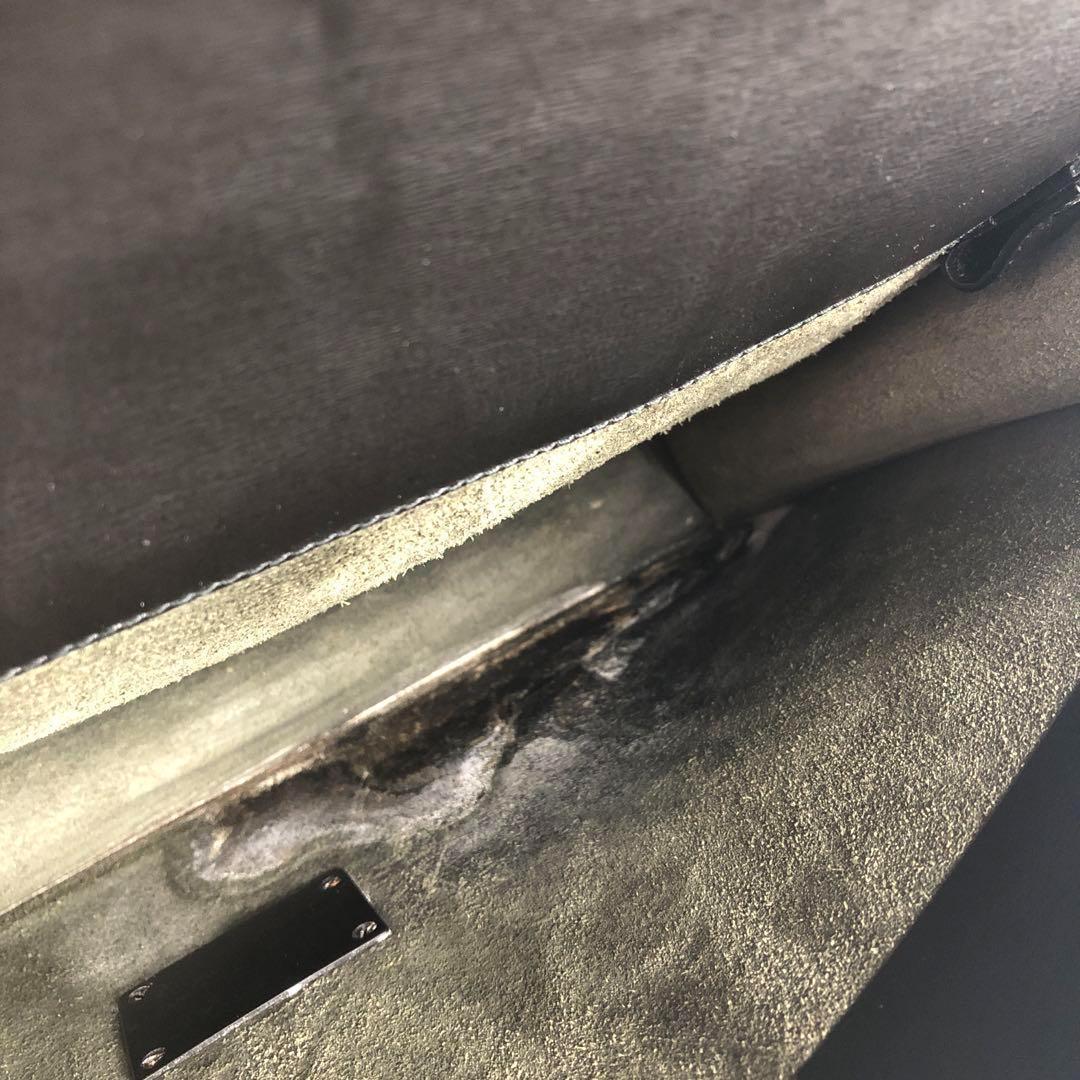 【Cartier】ビジネスバッグ　ブリーフケース　レザー　ブラック