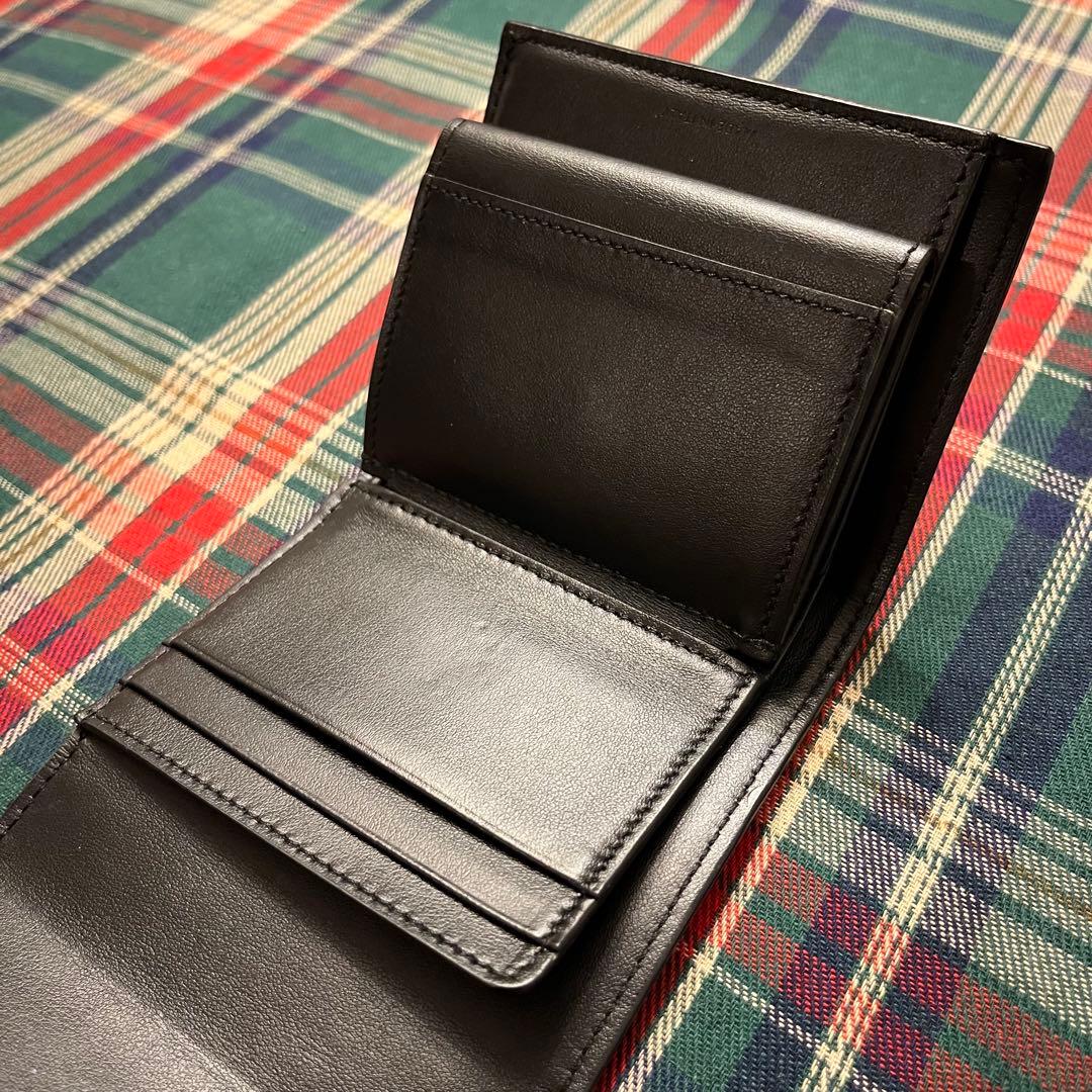 セリーヌ スモール フラップウォレット トリオンフ ブラック