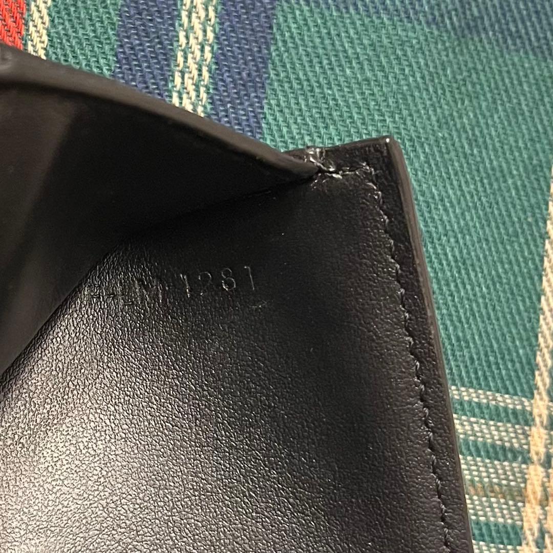 セリーヌ スモール フラップウォレット トリオンフ ブラック