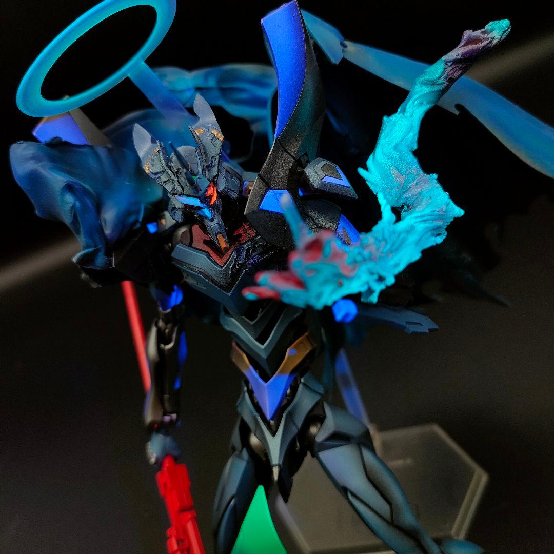 エヴァンゲリオン　Mark.6 RG　覚醒　カヲル　プラモデル　【全塗装完成】