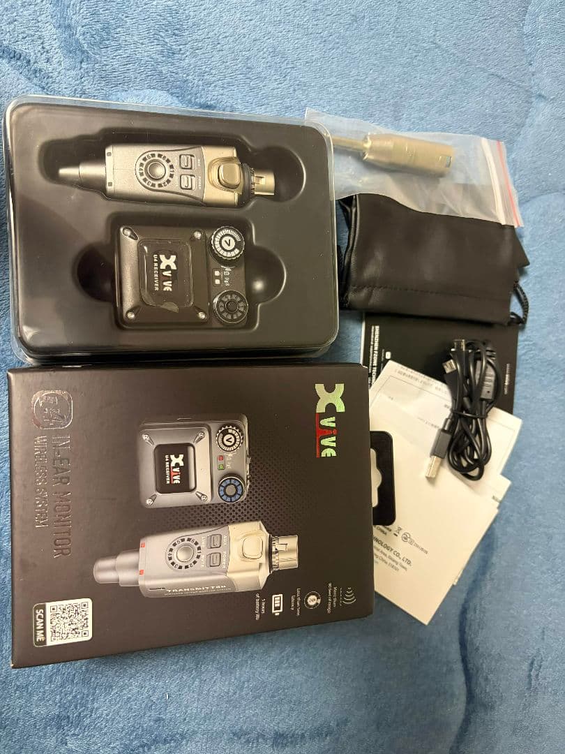 Xvive(エックスバイブ) XV-U4 インイヤーモニターワイヤレスシステム