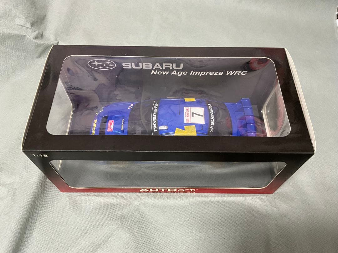 1/18　Autoart スバル インプレッサ　WRC　#7　オートアート
