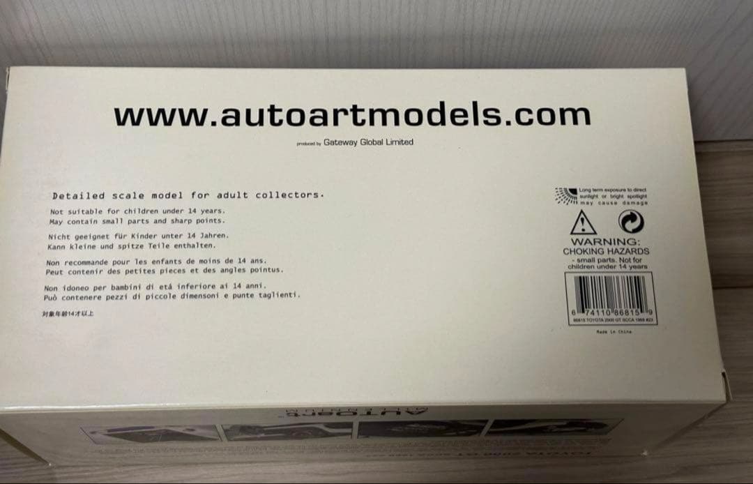トヨタ2000GT SCCA1968 #23 1/18　新品