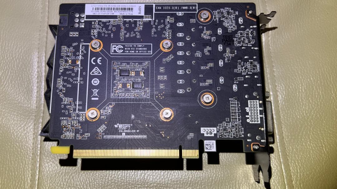 【GeForce】ZOTAC GTX 1650 SUPER 4GB グラボ