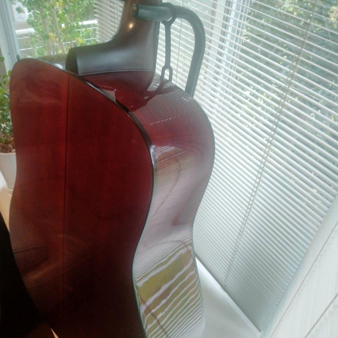 ◆MORRIS アコースティックギターND201（ケース付&ピック付き）◆