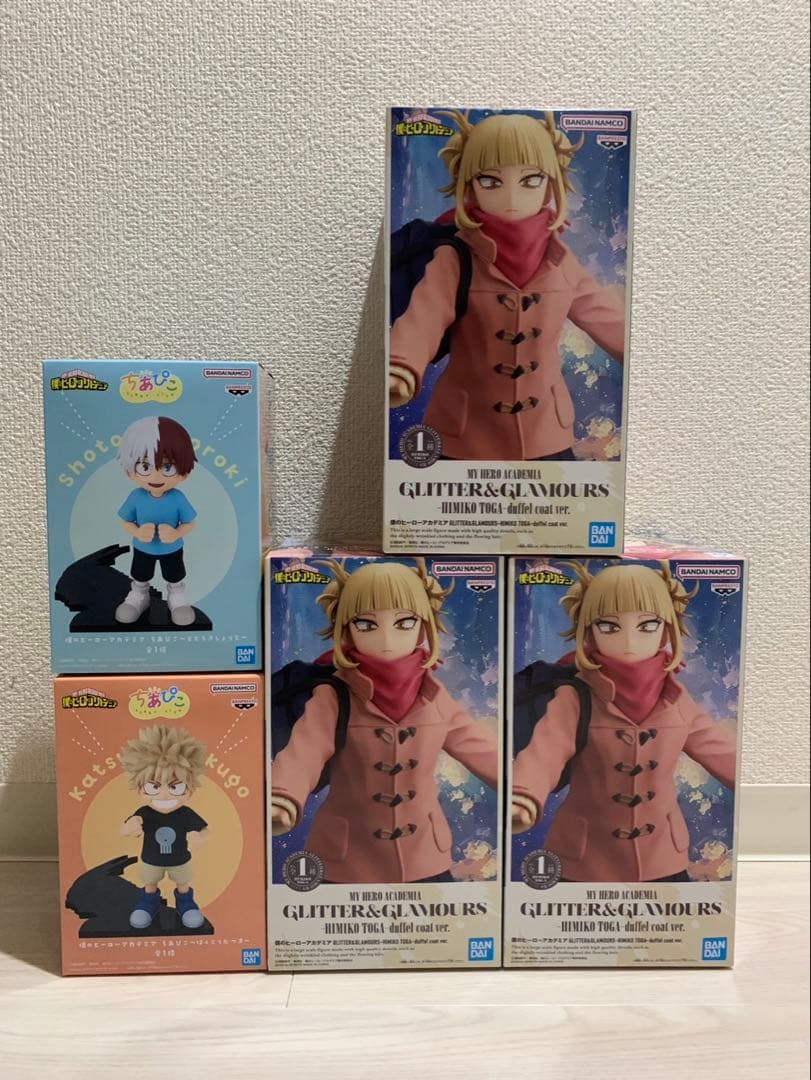 僕のヒーローアカデミア フィギュア　爆豪勝己　轟焦凍　トガヒミコ