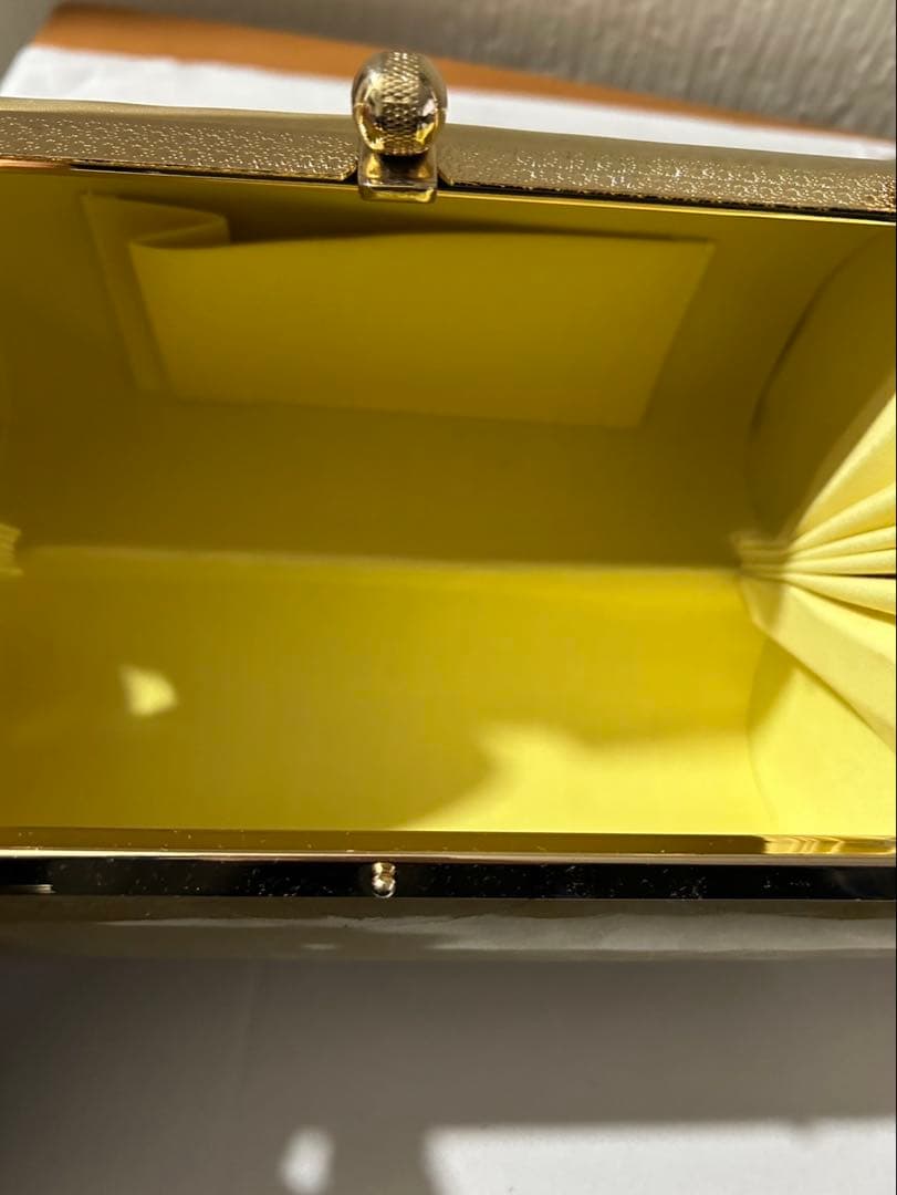 花柄ゴールド 草履バックセット　LL振袖　成人式　華やか