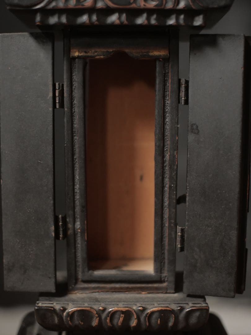 厨子　木製　骨董品　骨董　コレクション　古家具　古道具　アンティーク　昭和レトロ