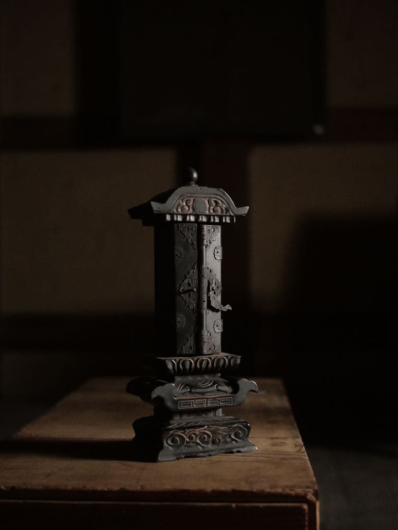 厨子　木製　骨董品　骨董　コレクション　古家具　古道具　アンティーク　昭和レトロ