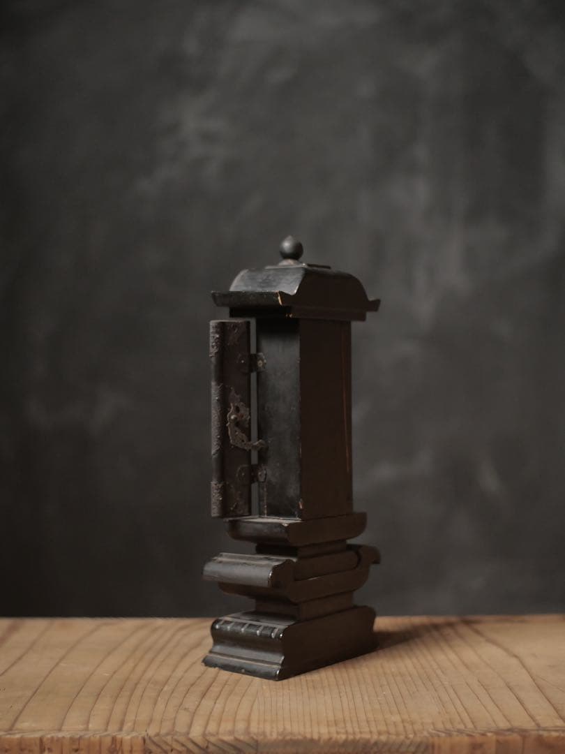 厨子　木製　骨董品　骨董　コレクション　古家具　古道具　アンティーク　昭和レトロ