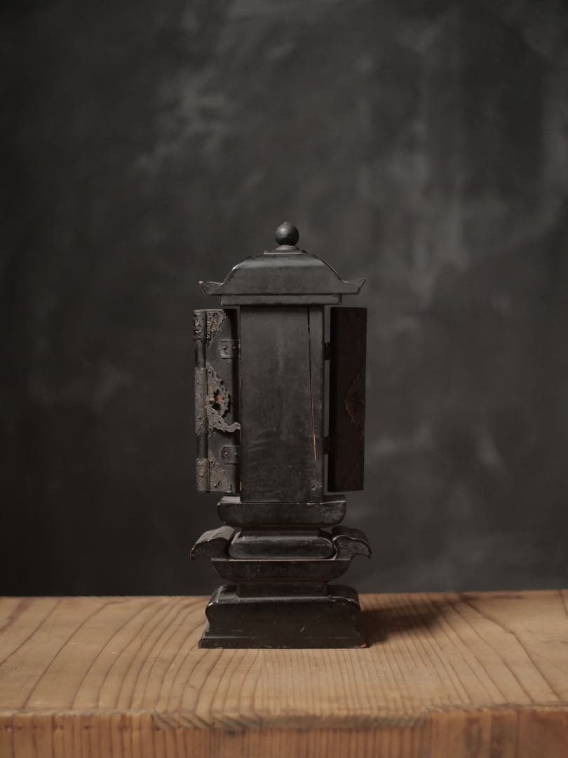 厨子　木製　骨董品　骨董　コレクション　古家具　古道具　アンティーク　昭和レトロ