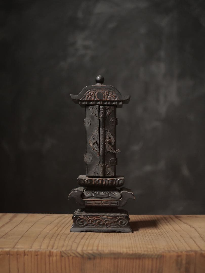 厨子　木製　骨董品　骨董　コレクション　古家具　古道具　アンティーク　昭和レトロ