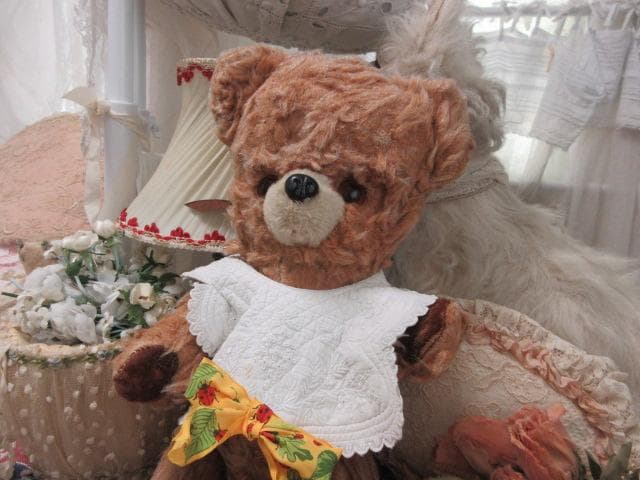 アンティークベア　フランス　テディベア　☆　おでこちゃん