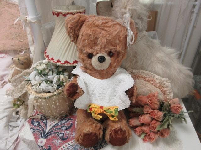 アンティークベア　フランス　テディベア　☆　おでこちゃん