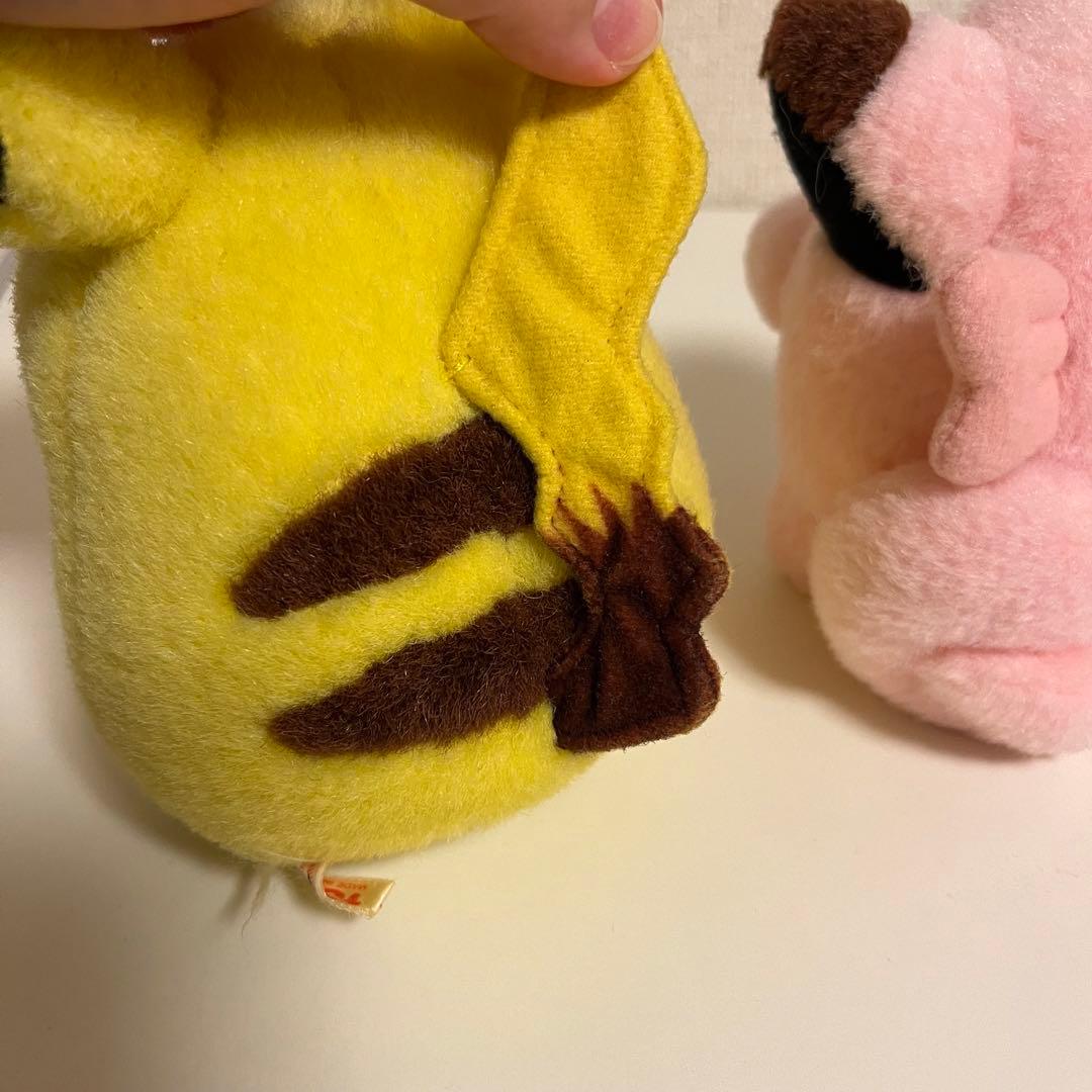 初期 初代 TOMY トミー ピカチュウ ピッピ ぬいぐるみセット