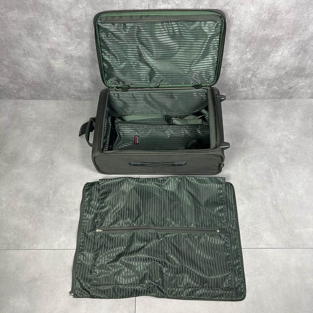 希少色　カーキ　TUMI　トゥミ　キャリーバッグ　スーツケース　2輪　出張　旅行