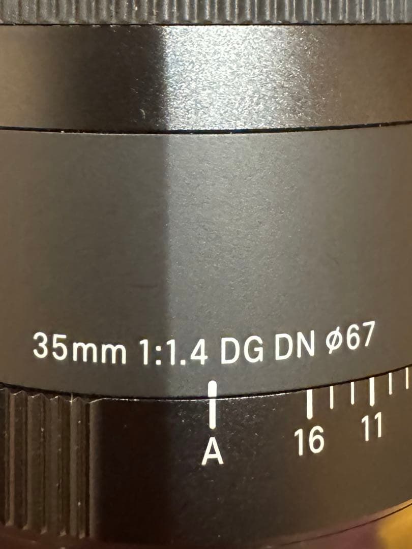 miwaSIGMA 35mm F1.4 DG DN ソニー　Eマウント