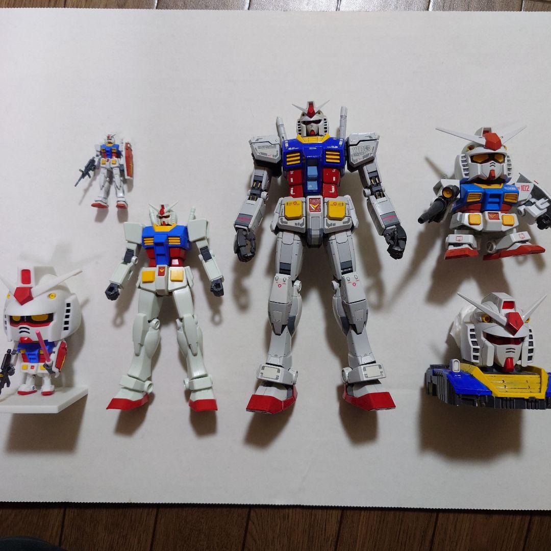 ガンプラ いろんなRX78-2ガンダム　セット(ジャンク品)