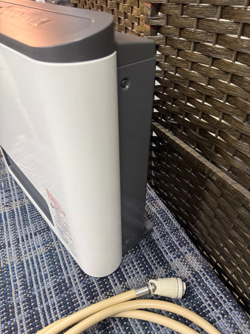 【洗浄消毒作業済】ノーリツ　ガスファンヒーター　都市ガスGFH-2402S-W5