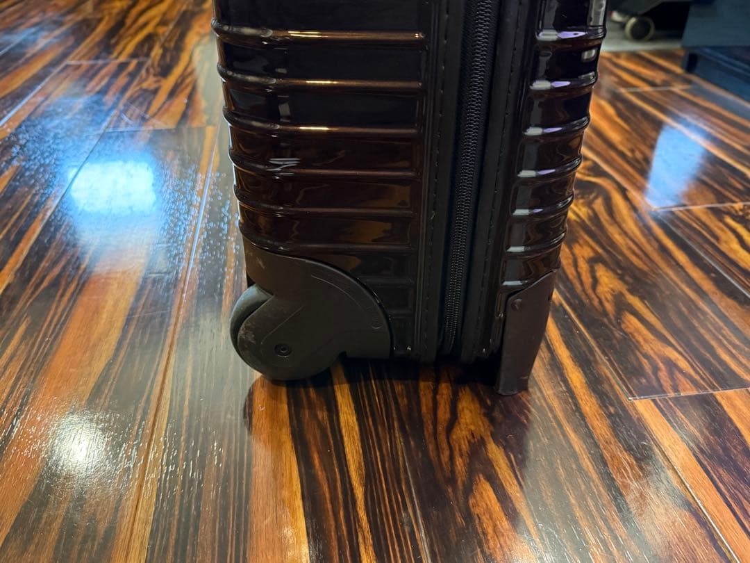 旅*は様 美品　RIMOWAリモワ　サルサデラックス　ビジネストロリー2輪　ブラ