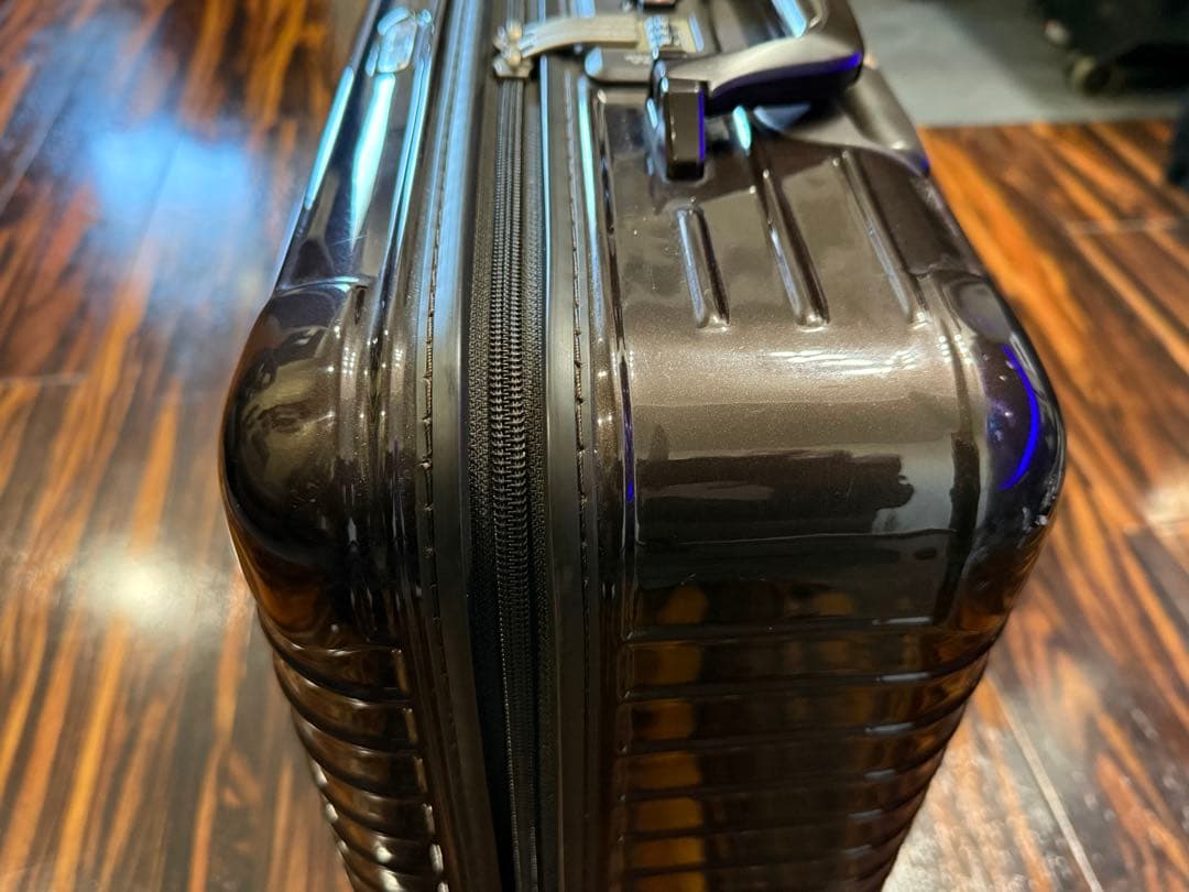 旅*は様 美品　RIMOWAリモワ　サルサデラックス　ビジネストロリー2輪　ブラ