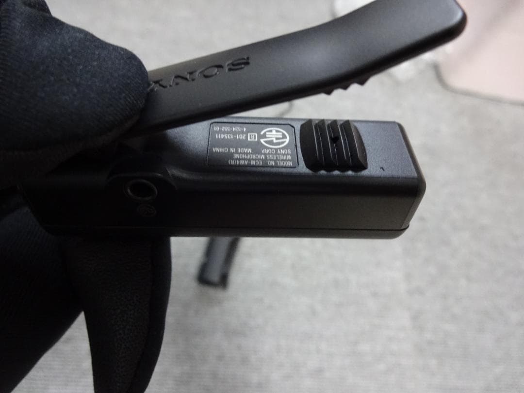 SONY ワイヤレスマイクロフォン ECM-AW4