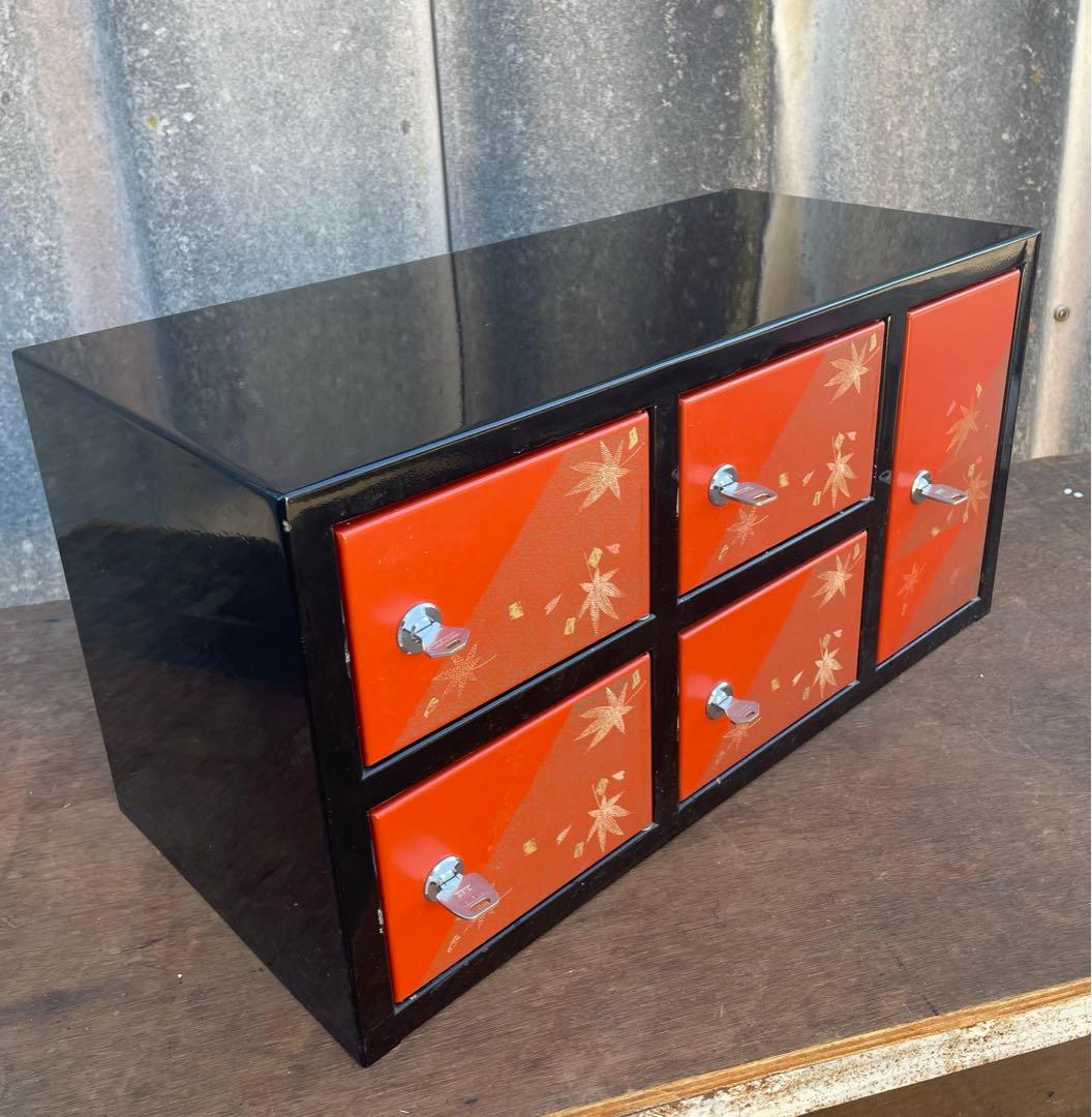 ビンテージ/スチール製/貴重品ロッカー/スチールロッカー/金庫/鍵付き/店舗什器