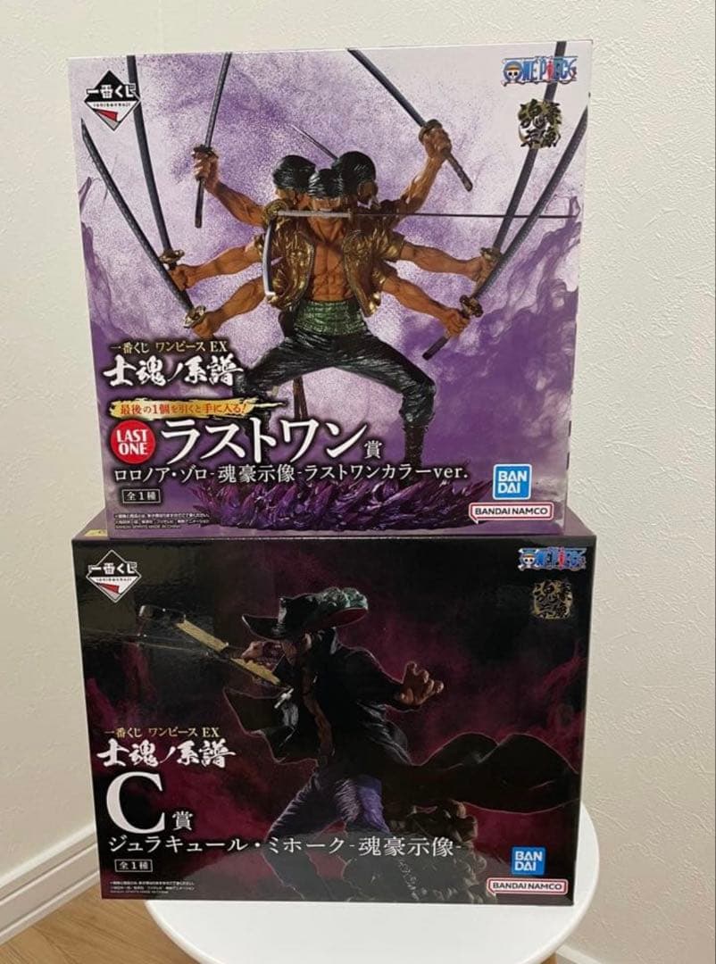 一番くじ ワンピース EX士魂ノ系譜　ラストワンゾロ　ミホークまとめ売り