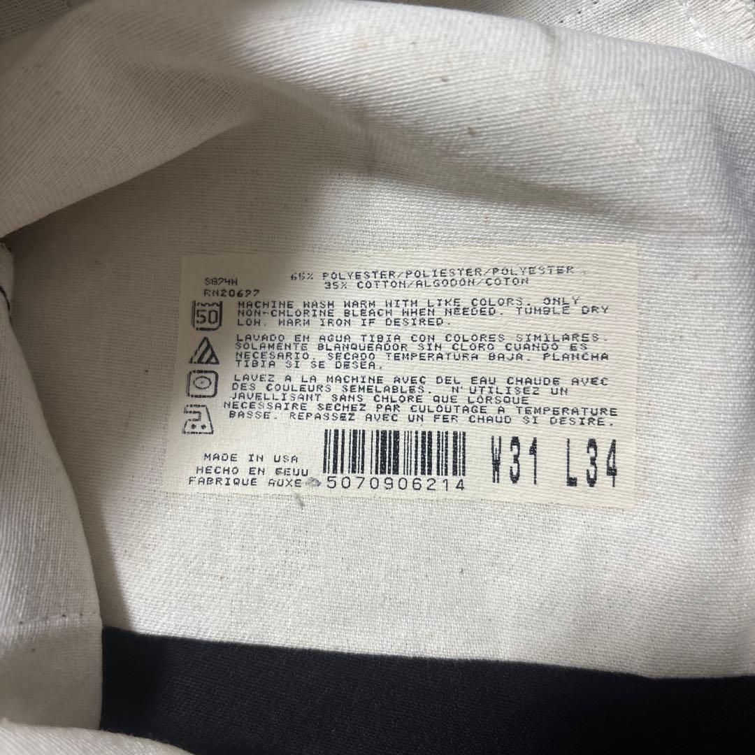 90s Dickies 874 USA製 w31 ブラック　神サイズ