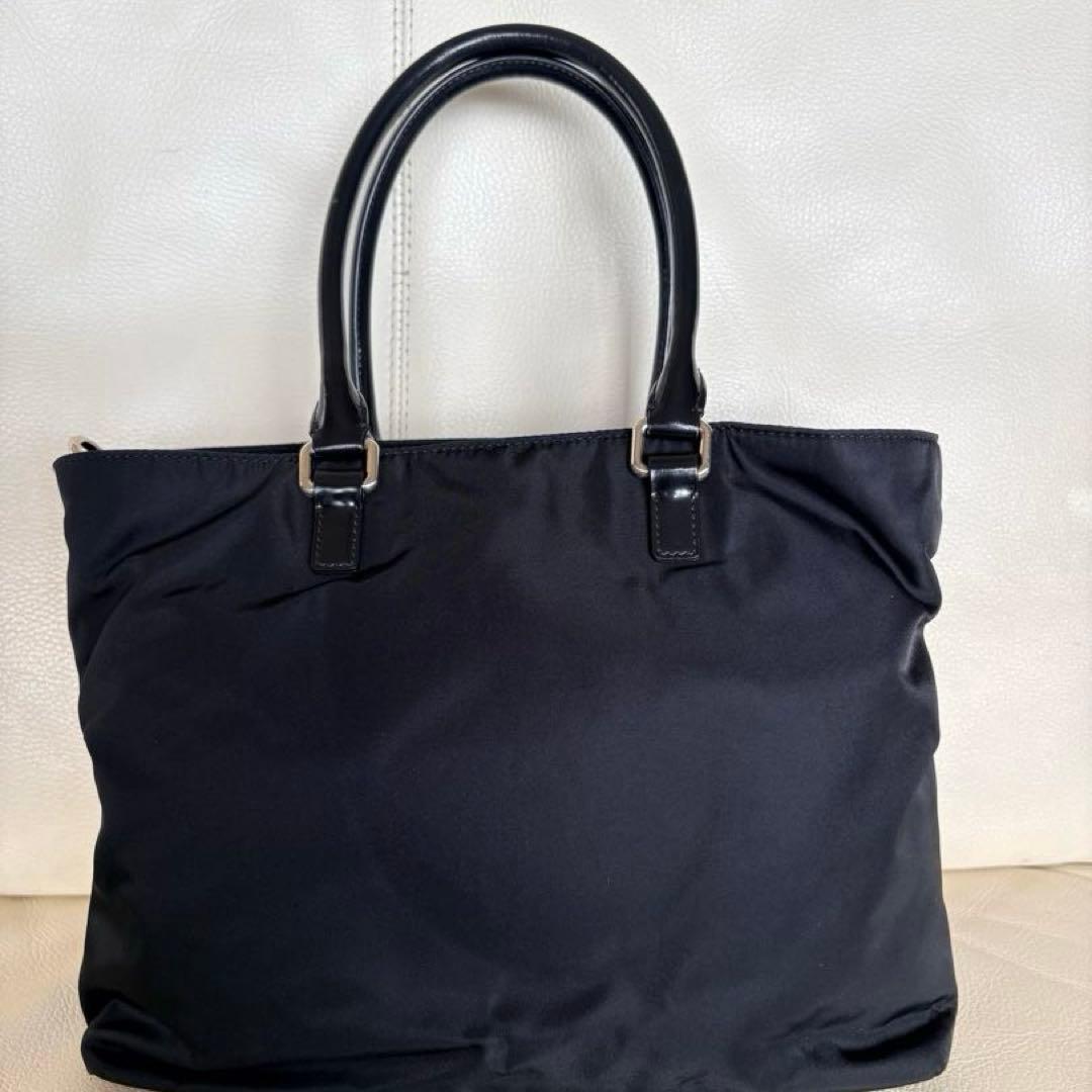 PRADA プラダ ナイロントートバッグ ブラック／ショルダーベルト付