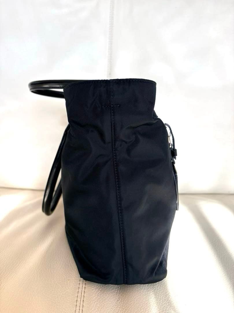 PRADA プラダ ナイロントートバッグ ブラック／ショルダーベルト付