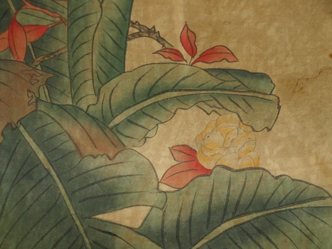 中国明時代の絵　激安骨董品　肉筆保証BD081A2-4