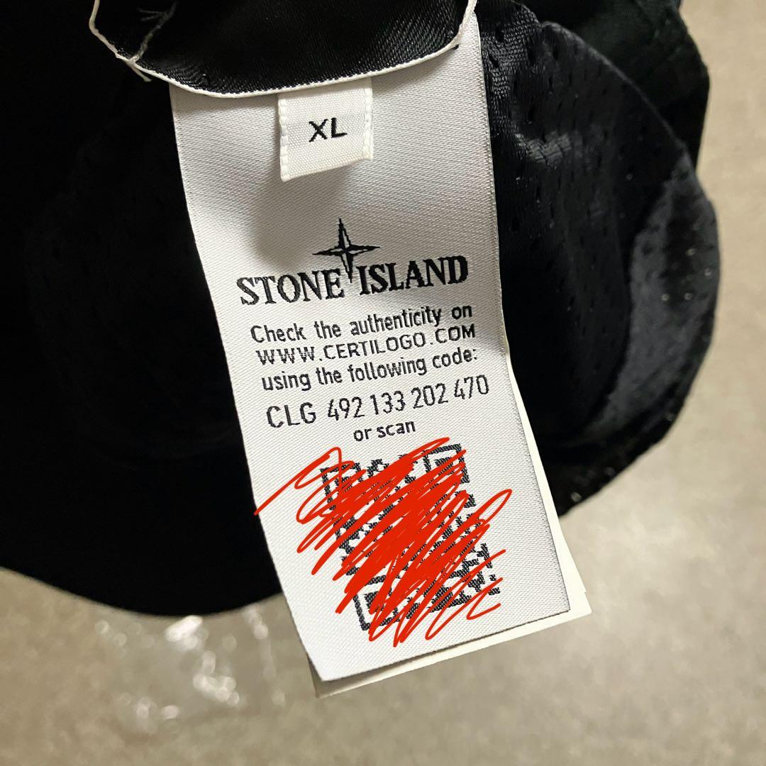 Stone  6-panel nylon l cap 帽子