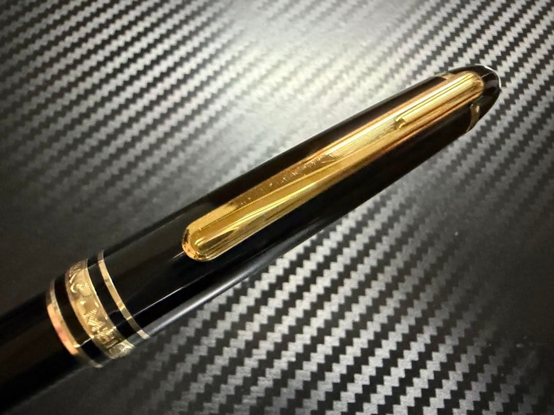 極美品 モンブラン マイスターシュテュック 144 ブラック 中白 M 万年筆