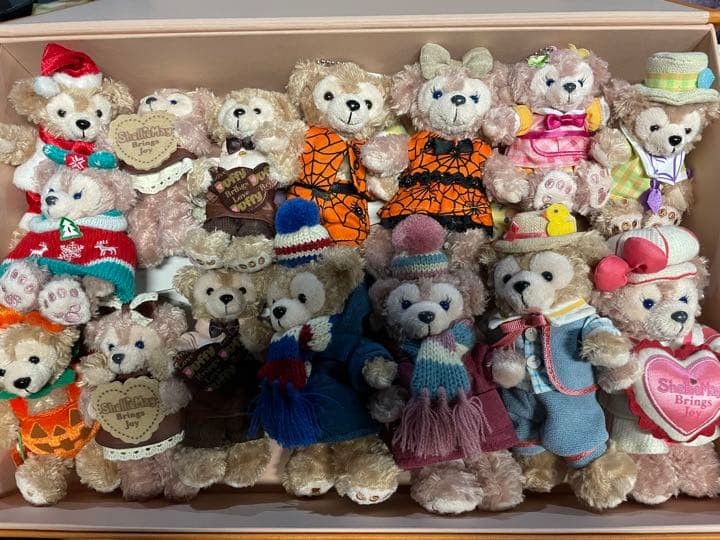 ダッフィー　シェリーメイ　セット　LV箱付き