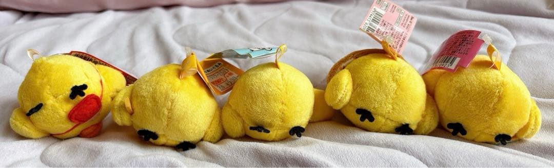 【希少】2014年 キイロイトリ てのりぬいぐるみ5点セット