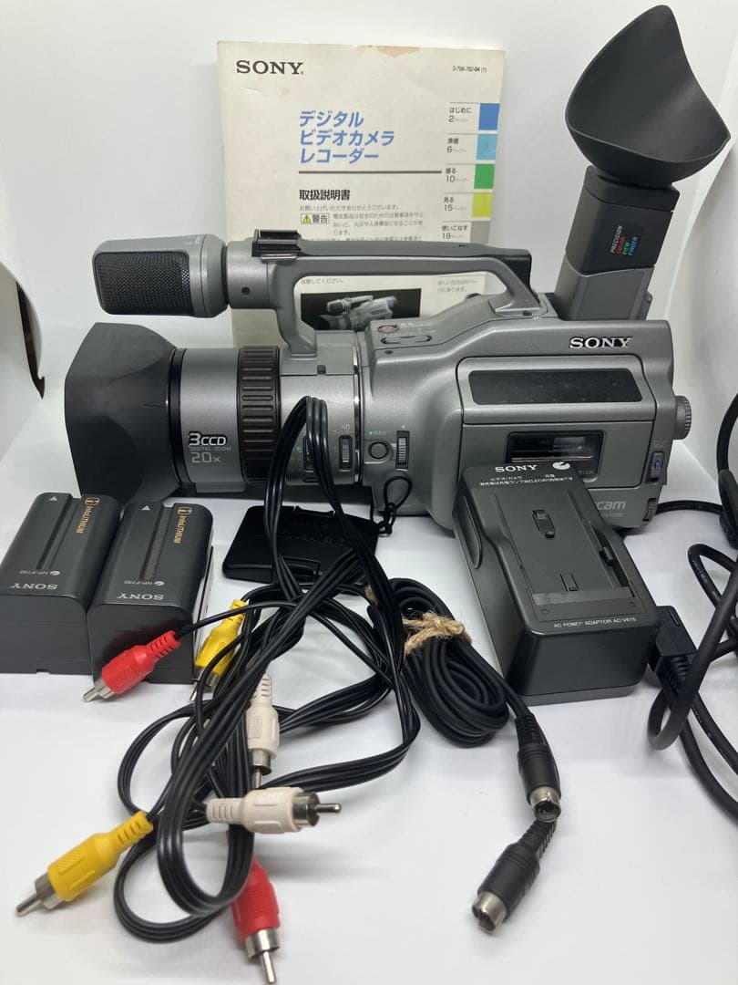 SONY ソニー　DCR-VX1000 取扱説明書付き