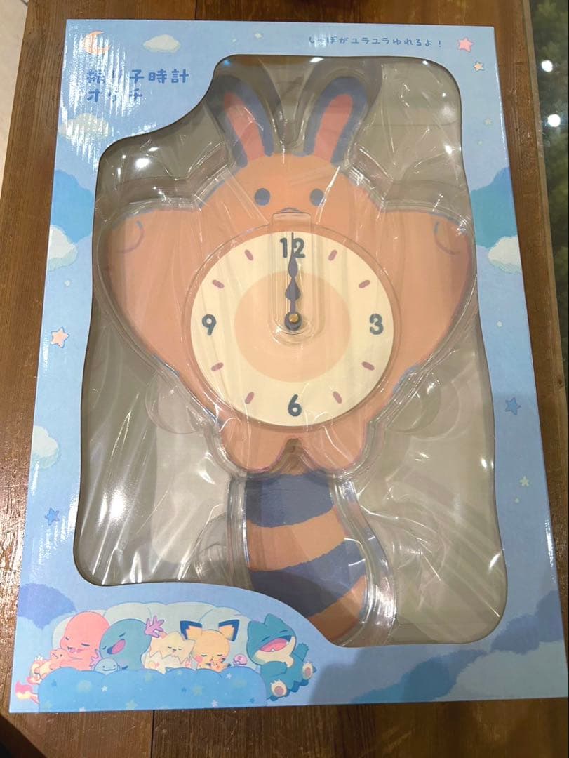 ポケモンセンター　振り子時計 Little Daydream オタチ