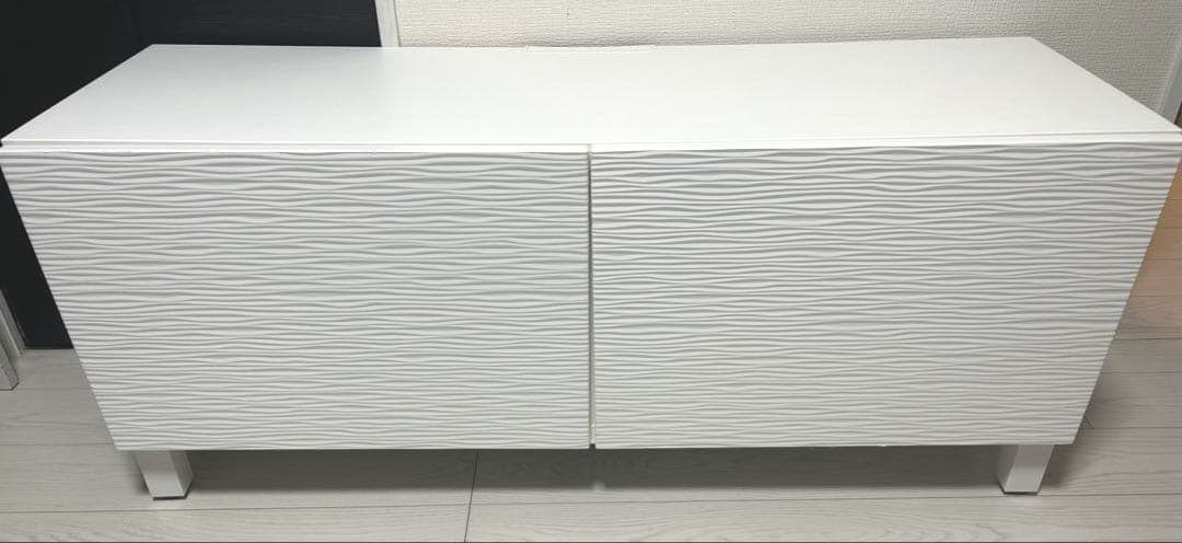 【美品】IKEA BESTÅ ベストー　テレビ台 扉付き