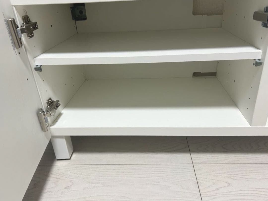 【美品】IKEA BESTÅ ベストー　テレビ台 扉付き