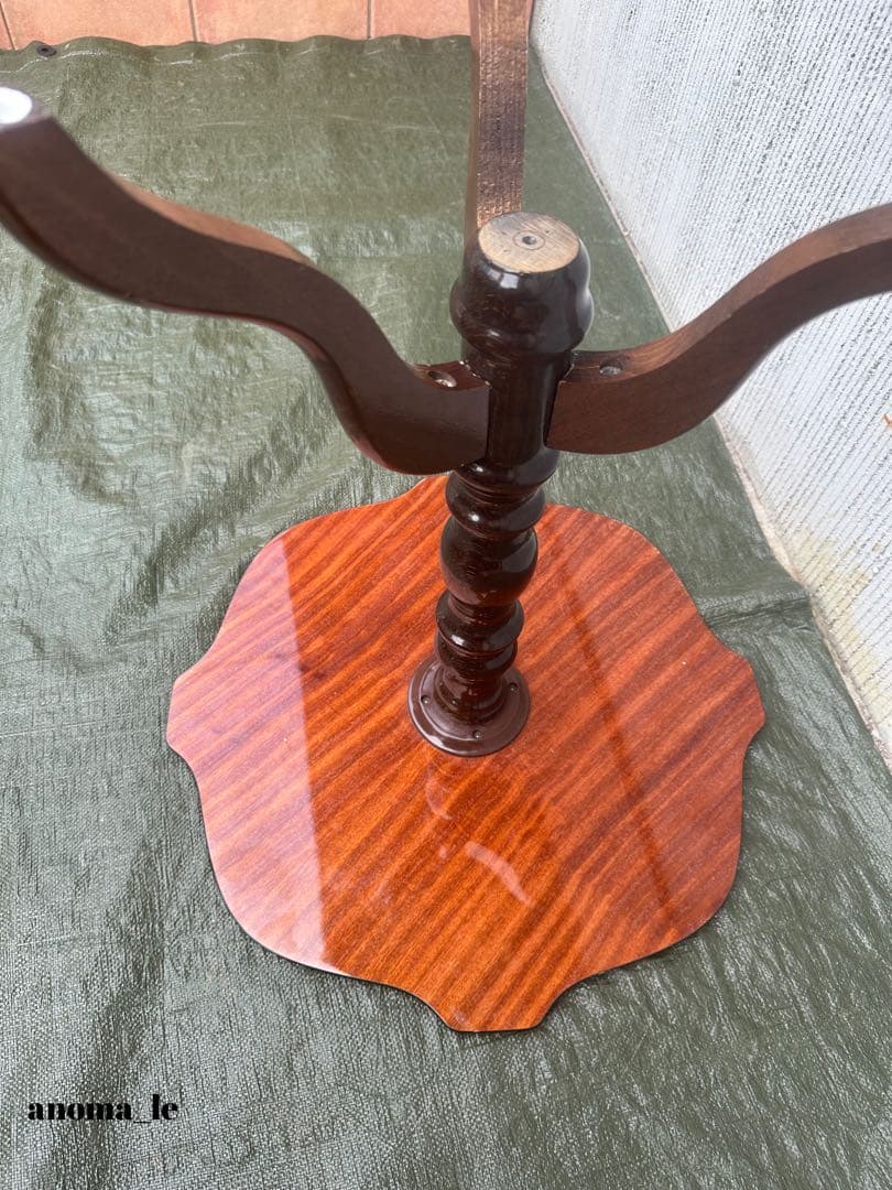 【サイドテーブル】イタリア　象嵌細工　花台　飾り台　インテリア◎